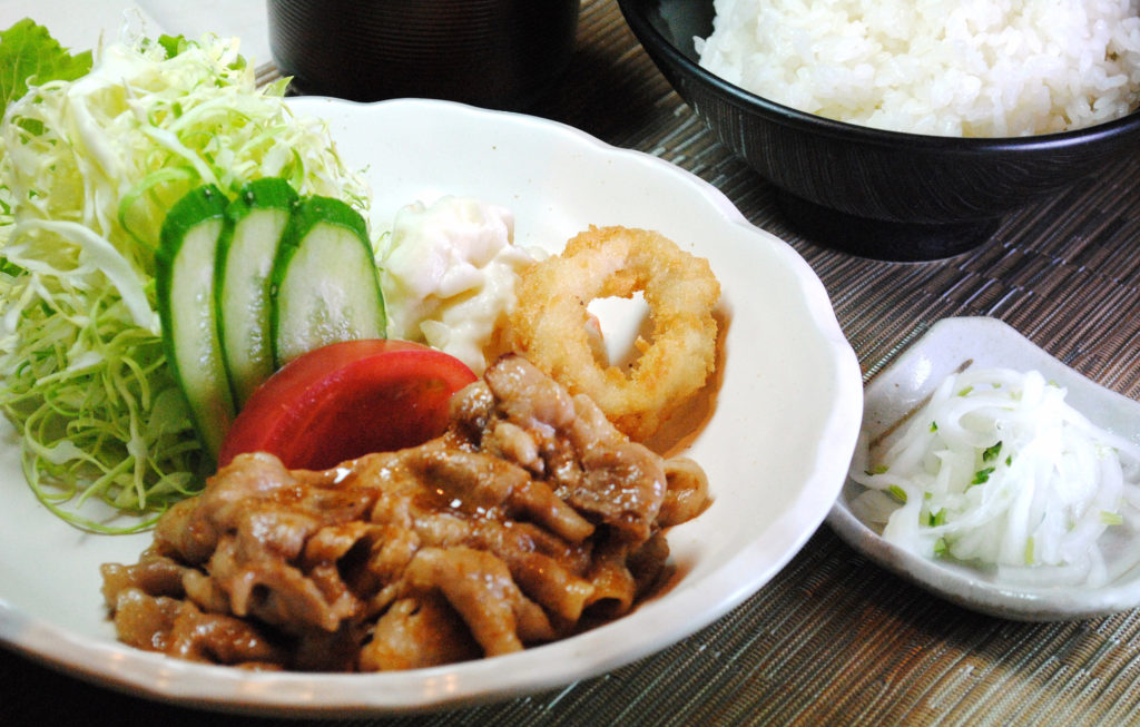 生姜焼き定食