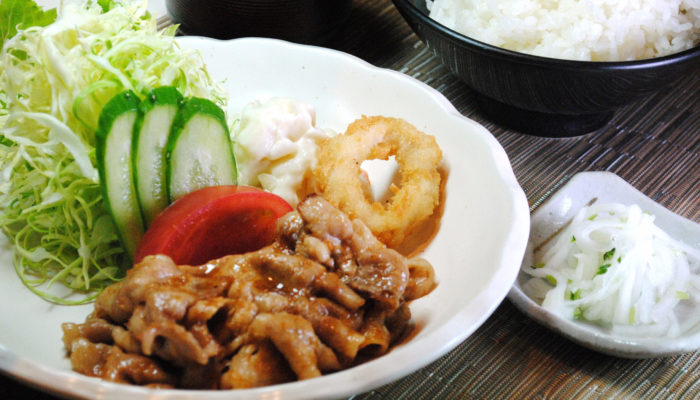 生姜焼き定食